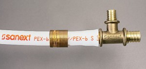 Опрессовка PEX трубы