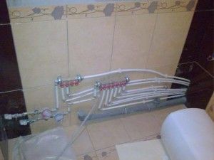 Как правильно сделать разводку труб в ванной
